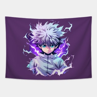 Killua Tapestries for Sale TeePublic