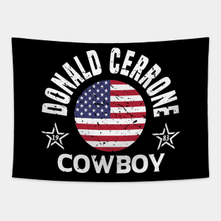 Donald Cerrone Cowboy Design Tapestry