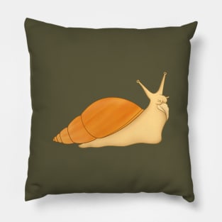 Giant African Land Snail, Achatina fulica, jadatzi Pillow