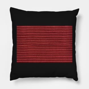 Red fabric Pillow