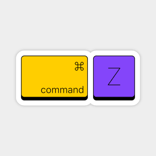 Command + Z Magnet