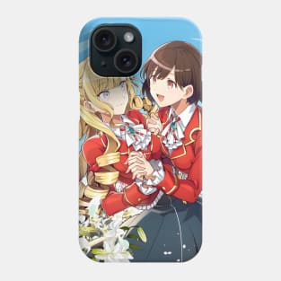 I Favor The Villainess | | Rae x Claire ~ I'm In Love With The Villainess | Yuri Anime Novel & Manga Phone Case