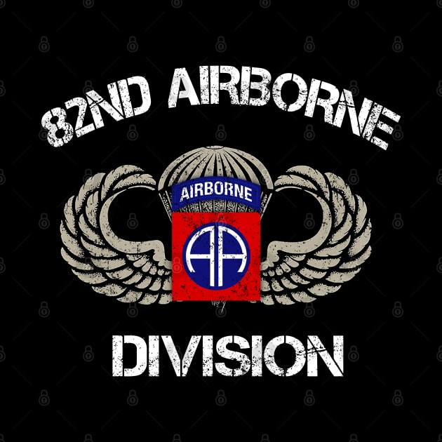 US Army 82nd AIRBORNE Division Veteran Vintage - Veterans Day Gift by floridadori