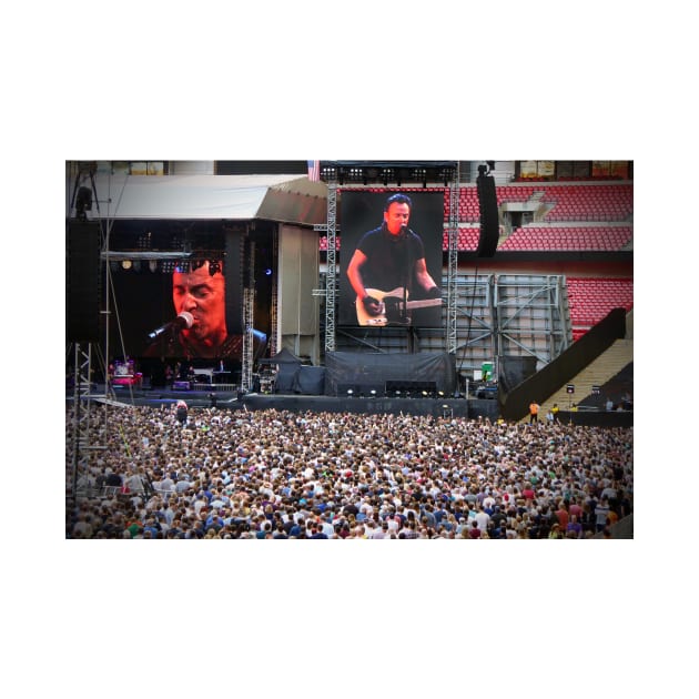 Bruce Springsteen Live At Wembley Stadium by AndyEvansPhotos