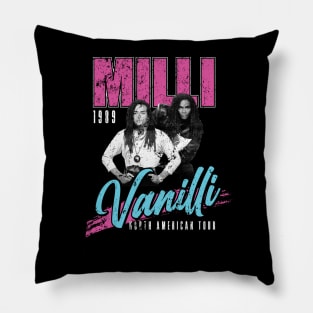 Milli Vanilli Concert Tour 1989 Pillow