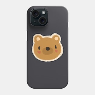 Heart-Cheeked Bear Phone Case