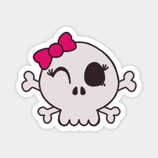 Cute Skull Magnet