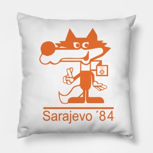 Winter Olympics Sarajevo 1984 Pillow