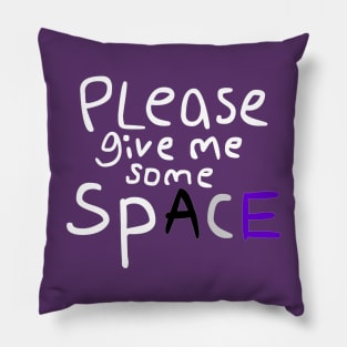 Give This Ace Some Space Ver.2 Pillow