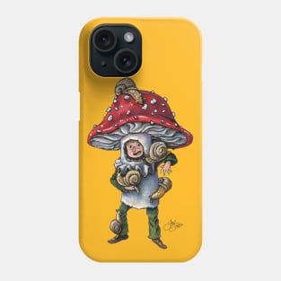 The Mushroom Kid Phone Case