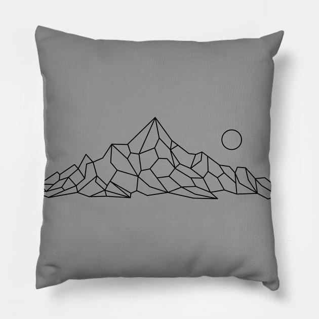 Mountain Pillow by timohouse