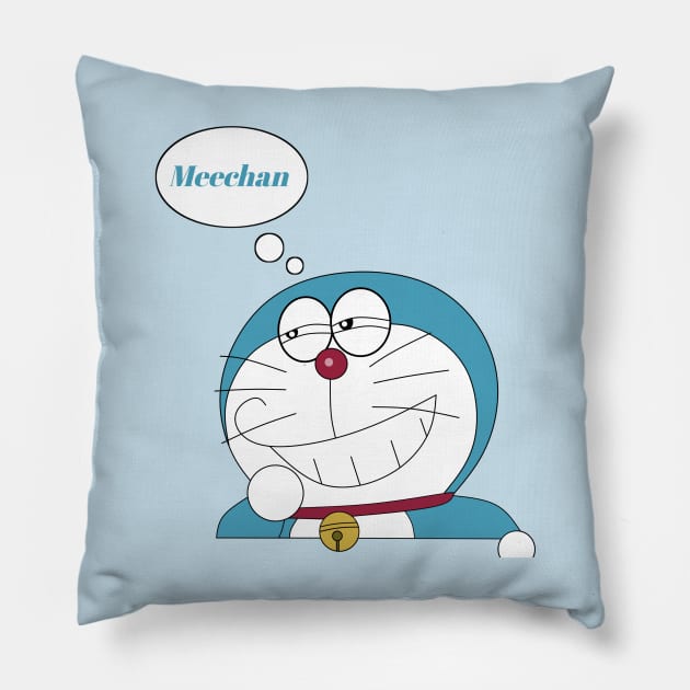 Doraemon Pillow by Vectraphix