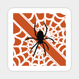 Halloween Spider Web Magnet