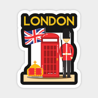 I Love London UK Travel more Wanderlust love Explore the city travel London souvenir Magnet