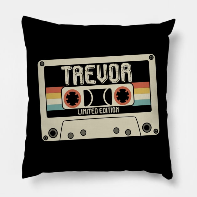 Trevor - Limited Edition - Vintage Style Pillow by Debbie Art