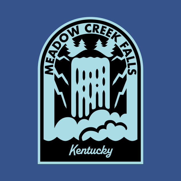 Disover Meadow Creek Falls Kentucky - Meadow Creek Falls Ky - T-Shirt