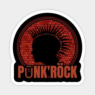 Punk rock circle Magnet