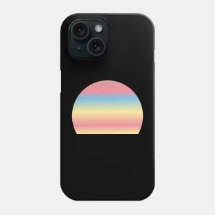 Sunset Sunrise Colorful Retro Style Phone Case