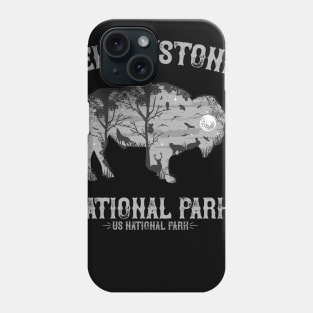 US National Parks Yosemite Animal Design Phone Case