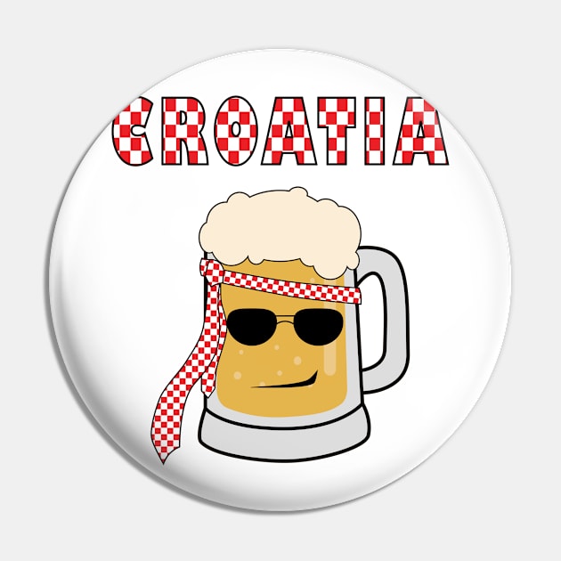 Croatia beer Pin by CharlieDF