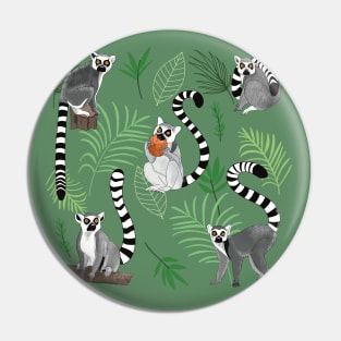 Lemurs Pin