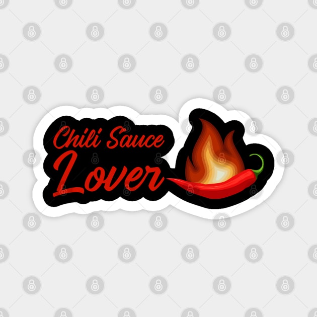 Chili sauce lover Magnet by PCB1981