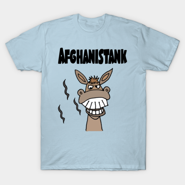 Discover Funny Anti Joe Biden Afghanistan Pun with Donkey - Anti Joe Biden - T-Shirt