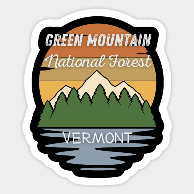 Green Mountain National Forest Vermont - National Forest - Sticker