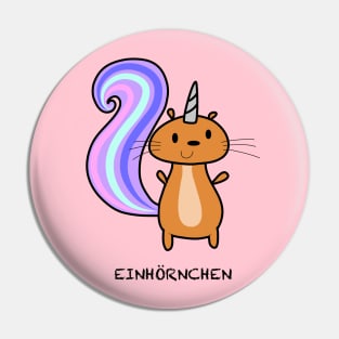 Einhörnchen Pin