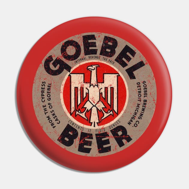 Goebel Beer Pin by MindsparkCreative