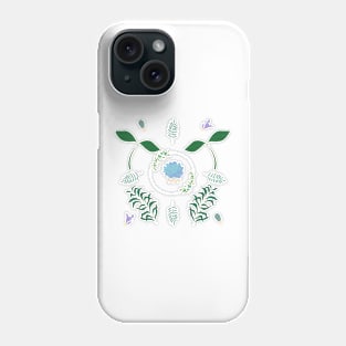 Dark Pastel Succulent Medley Phone Case