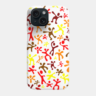 Run Jump Play Repeat on White 5748 Phone Case