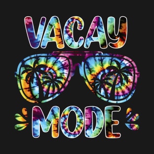 Vacay Mode Palm Tree Beach Vacation Summer Getaway Holiday T-Shirt