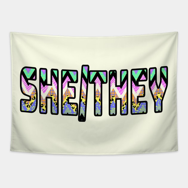 She/They Tapestry by Sagansuniverse