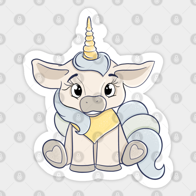 Cute baby unicorn, unicorns lovers, cartoon horse, blue unicorn - Unicorns I Love Them - Sticker | TeePublic Cute baby unicorn, unicorns lovers, cartoon horse, blue unicorn - Unicorns I Love Them - Sticker | TeePublic