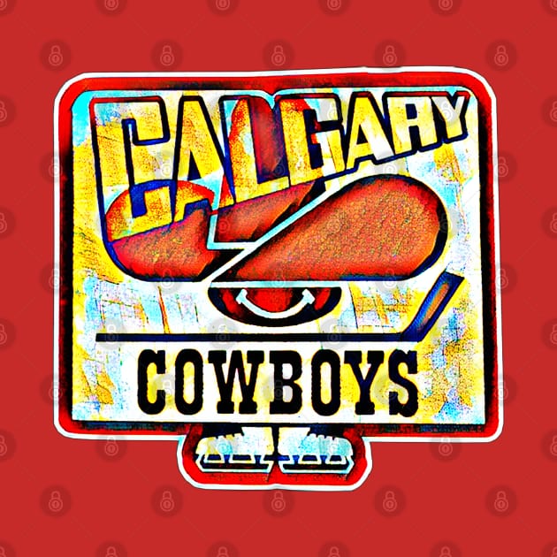 Calgary Cowboys Hockey by Kitta’s Shop