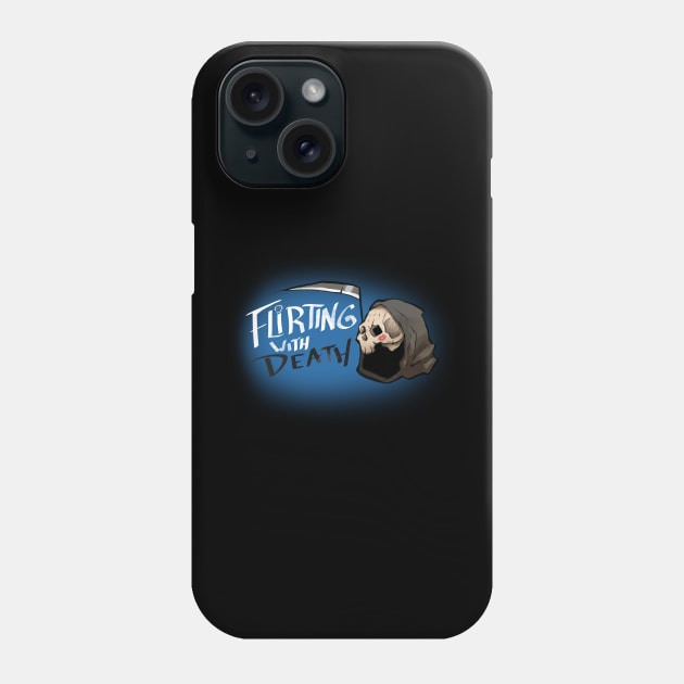 Flirting with Death Alt Phone Case by colmscomics