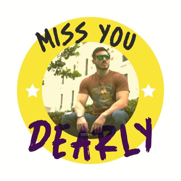 Miss you Dearly (yellow circle lonely guy) by PersianFMts