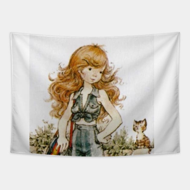young sarah kay Tapestry by  Nelli 