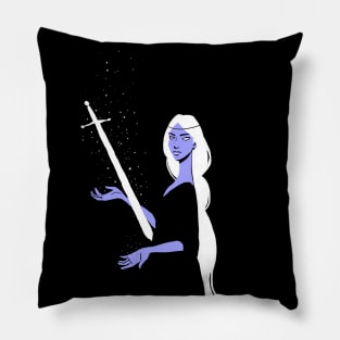 The Lady of the Lake Pillow