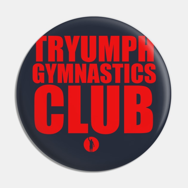 The Gymnastics Club Tee Pin by tryumphathletics