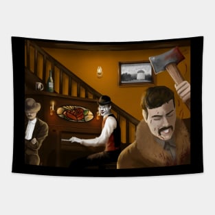 The Sleepy Silver Dollar Tapestry