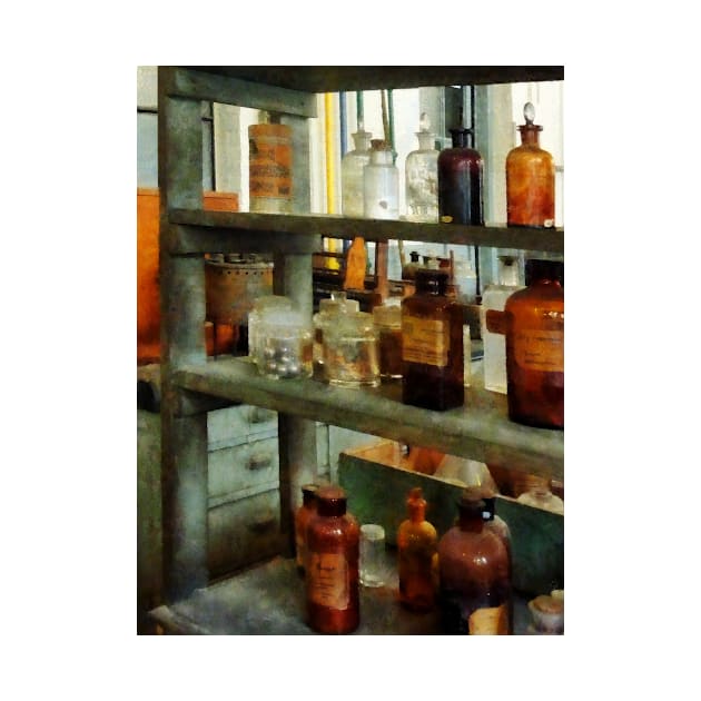 Bottles of Chemicals Tall and Short by SusanSavad