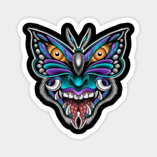 moth mask Magnet