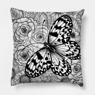 The paper kite garden Pillow