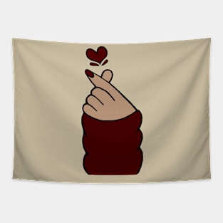 hand of love Tapestry