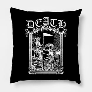 Death on the road Pillow