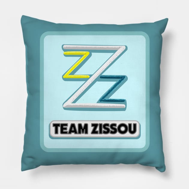 Team Zissou Pillow by PlaidDesign