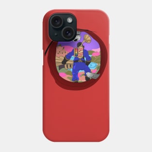 Pyro Blue Team Phone Case