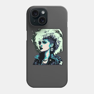 1986 New Wave Girl Phone Case